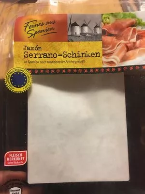 Jamon Serano-Schinken Abraham, Herm. Schepers GmbH & Co. KG 100 g, code 4061458016568