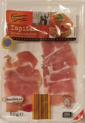 Tapitas Serrano-Schinken Aldi, Brendolan 80 g, code 4061458016582