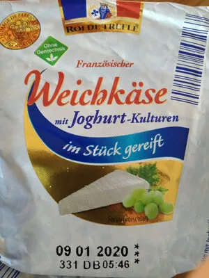 Französischer Weichkäse mit Joghurt-Kulturen Roi de Trefle 200 g, code 4061458043267