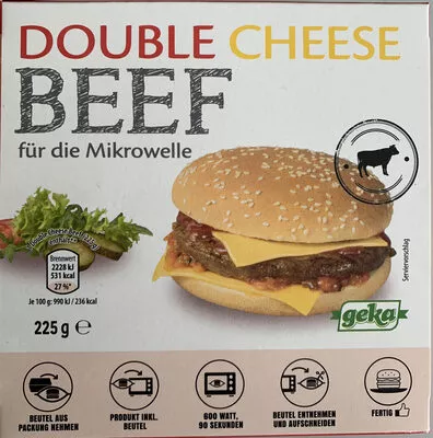 Double Cheese Beef Geka 225g, code 4061458092890