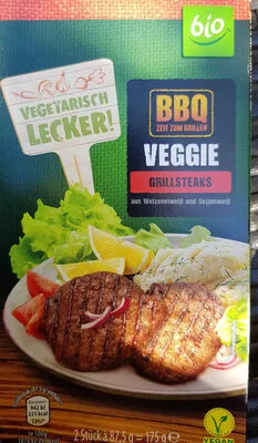 Veggi Grillsteaks Vegetarisch lecker 175 g, code 4061458097000