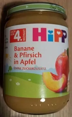 Früchte-freund Banane-pfirsich In Apfel Hipp 50 g, code 4062300286085