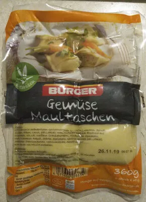 Gemüse Maultaschen Bürger 360 g, code 4075600058634