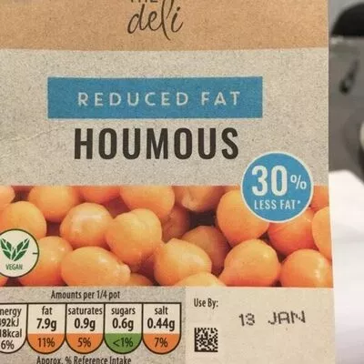 Reduced Fat Houmous Aldi , code 4088600003412