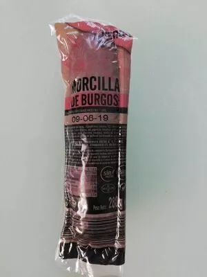 Morcilla de Burgos Lidl , code 40889290