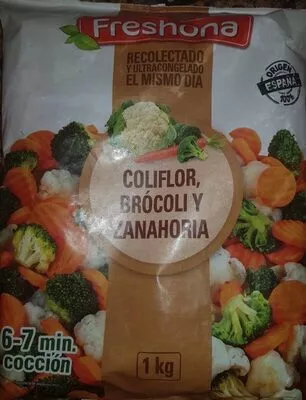 Coliflor, Brócoli y Zanahoria Freshona 1 Kg, code 40889689