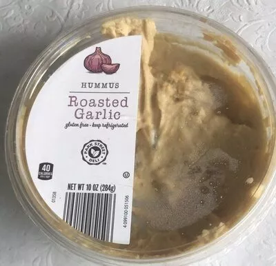 hummus roasted garlic Aldi 10 oz, code 4099100051506