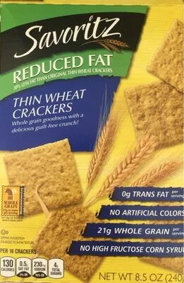 Thin Wheat Crackers Savoritz 8.5 oz, code 4099100063424