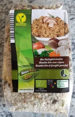 Risotto bio aux cèpes Aldi,  Natur Aktiv 250g, code 4099200013404