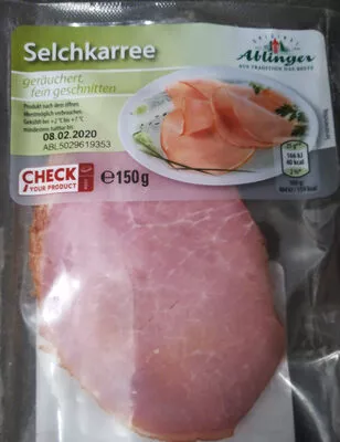 Selchkarree Allinger 150g, code 4099200025575