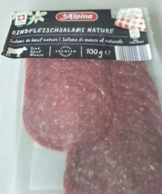 Salami de boeuf nature Alpina 100 g, code 4099200403021