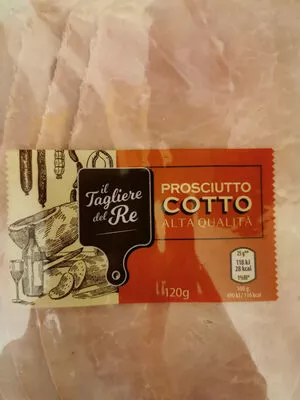 prosciutto cotto alta qualità Il tagliere del re,  Aldi 120g, code 4099200855790