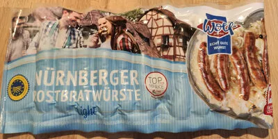 Nürnberger Rostbratwürste Wolf 250g, code 4102490062172