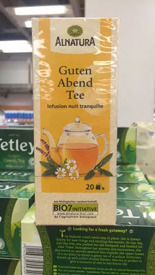 Infusion aux plantes bio Alnatura,  Bio , code 4104420036727