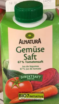 Gemüsesaft Alnatura 500 ml, code 4104420072862