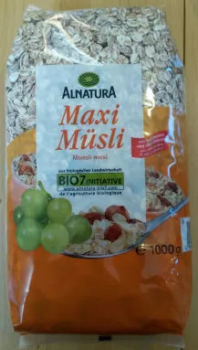 Maxi Müsli Alnatura 1 kg ℮, code 4104420180390