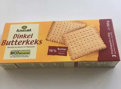 Dinkel Butterkeks Alnatura 150 g, code 4104420209640