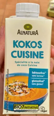 Kokos Cuisine Alnatura 200 ml, code 4104420212107