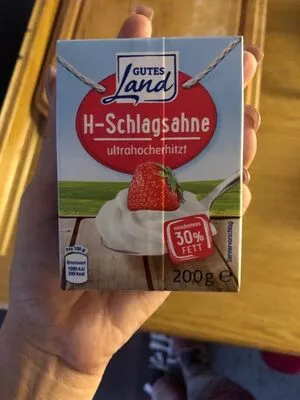 H Schlagsahne Gutes Land 200 g, code 42381693