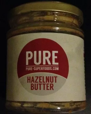 Pure Natural Organic Hazelnut Butter (170G) Pure, Pure Superfoods 170 g e, code 4238500304328