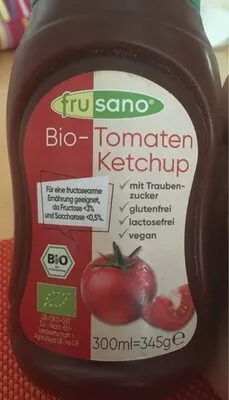 Bio-tomaten ketchup Frusano 345 g, code 4260137743126