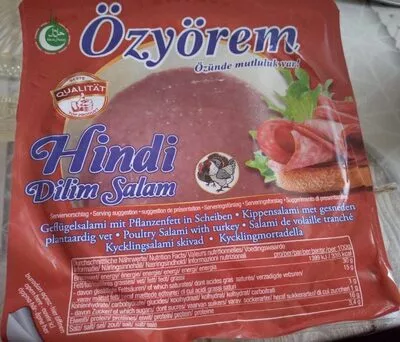 Salami de volaille tranché Ozyorem , code 4260193514777