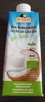 Leche de coco bio Dr. Goerg , code 4260213392149