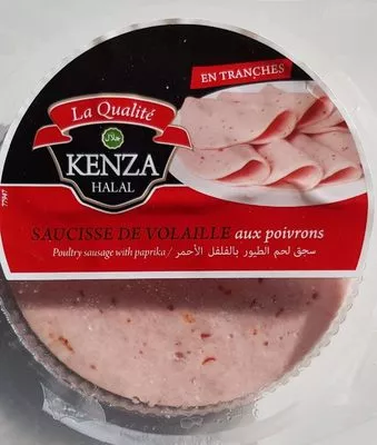 Saucisses de volaille aux poivrons KENZA 200g, code 4260230517020