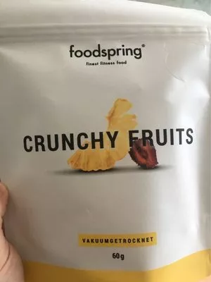 Crunchy Fruits Foodspring , code 4260363480543