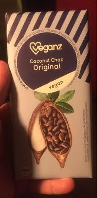 Coconut Choc Original Veganz 80 g, code 4260402485232