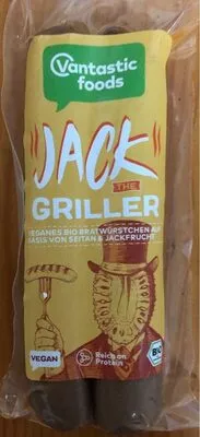 Jack the griller bratwurstchen Vantastic Foods 150 g, code 4260430655256