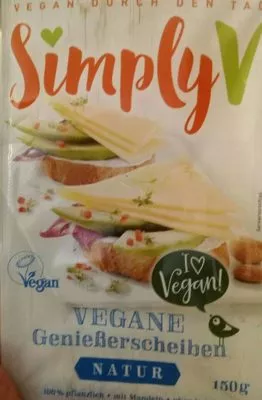 Vegane Genießerscheiben Natur SimplyV 150 g, code 4260444960094