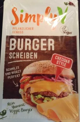 Burgerscheiben Cheddar Style Simply V , code 4260444960629