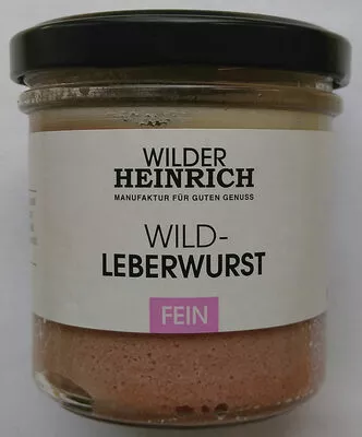 Wild-Leberwurst fein Wilder Heinrich 125 g, code 4260452850073