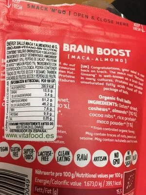 Brave Boost Maca Almond  , code 4260540370049