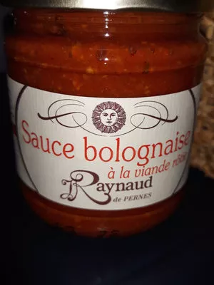 sauce bolognaise à la viande rôtie raynaud 195g, code 4272558460117