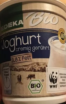 Joghurt cremig gerührt, 3,8% Fett Edeka , code 4311501347713