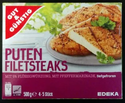 Puten-Filetsteaks Gut & Günstig 500 g, code 4311501369555