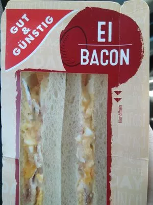 Sandwich Ei Bacon Gut & Günstig , code 4311501405901