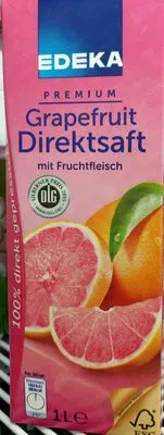 Grapefruit Direktsaft mit Fruchtfleisch EDEKA 1L, code 4311501444054