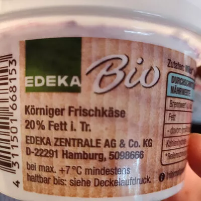 Körniger Frischkäse Bio Edeka Bio 150 g, code 4311501668153