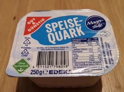 Speisequark Magerstufe Gut und Günstig 250g, code 4311501798058