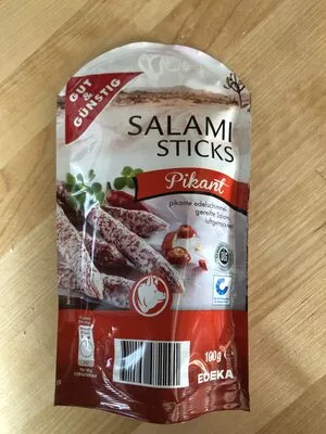 Salami Sticks Pikant Edeka,  Gut & Günstig 100g, code 4311596472291