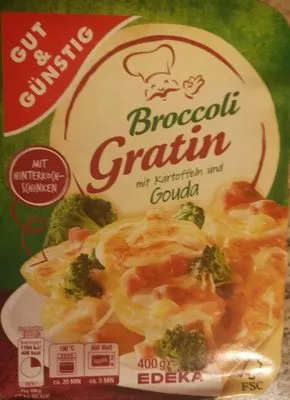 Broccoli Gratin Gut & Günstig, Edeka 400 g, code 4311596474615