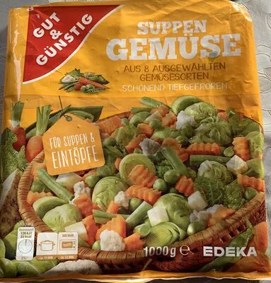 Suppengemüse Gut & Günstig, Edeka 1000 g, code 4311596475872