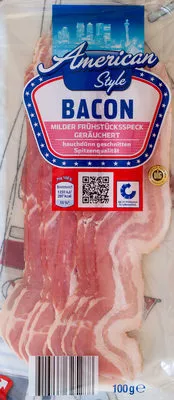 Bacon American Style 100 g, code 4316268325288