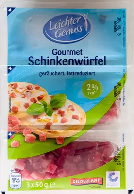 Gourmet Schinkenwürfel Leichter Genuss, Gelderland 150 g, code 4316268447836