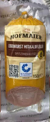 Leberwurst mit Kalbfleisch Hofmaier 150 g, code 4316268568005