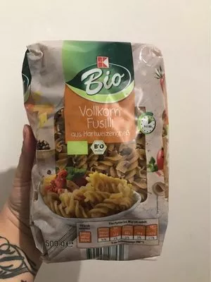 Vollkorn Fusilli aus Hartweizengrieß Kaufland Bio,  K-Bio 500g, code 4335896567532