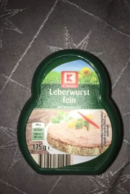 Leberwurst fein Kaufland 175 g, code 4335896741451